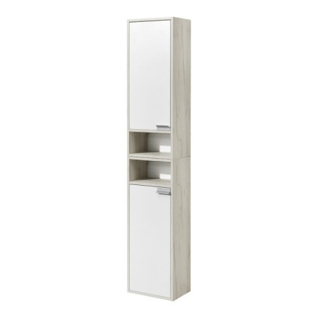 Aquaton “Fly” wardrobe 1-spine, white color, oak craft left-2