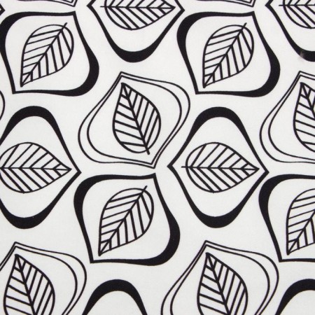 Apron Ethel Leaves 60x70cm, 100% cotton, sarzha 190 g/m2-2