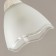 Suspended chandelier Citilux "Latur" CL413250, 36x33 cm, 5x75W, e27, white color