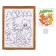 Set for creativity: engraving and coloring voluminous from plastic "Cute Bear"