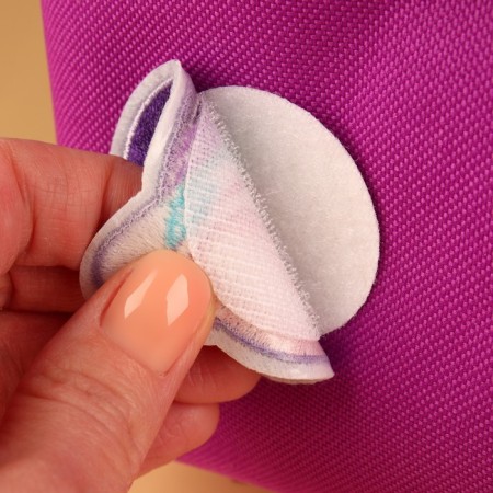 Application "Planet", on Velcro, with an adhesive base, 7.5 × 5 cm-4