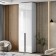 ATRESOL Nord, to the closet, two -door, 800 × 510 × 418 mm, white glossy
