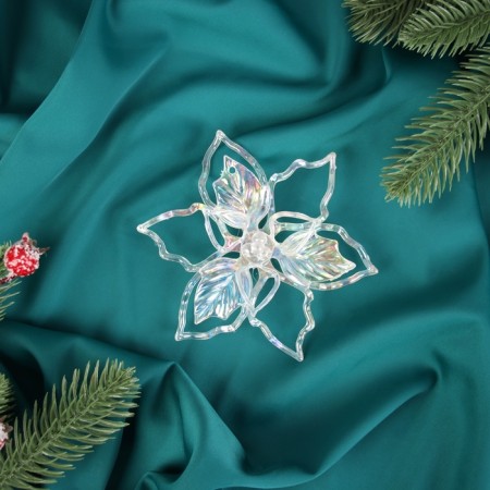Decoration Christmas tree "constellation" Rainbow flower, 11.5 cm