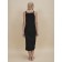 Female dress, size s, black color