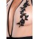 Women Body Glossy Kiara from Wetlook material, black, XL