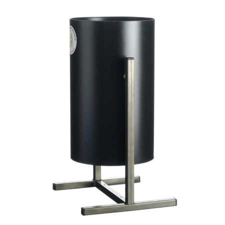 Urna Street "Circle" 18 l, black, tank 0.5 mm, 54 x 31 x 31 cm-1
