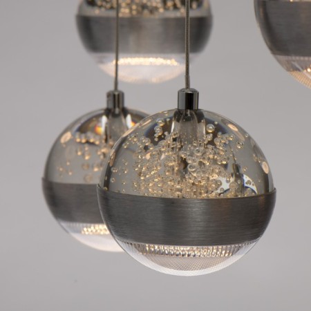 Chandelier "Capelia", size 50x295x50 cm, 54W 9xled IP 20-13