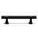 Cappio pk104 bracket handle, m/o 96 mm, d = 12 mm, plastic, black color