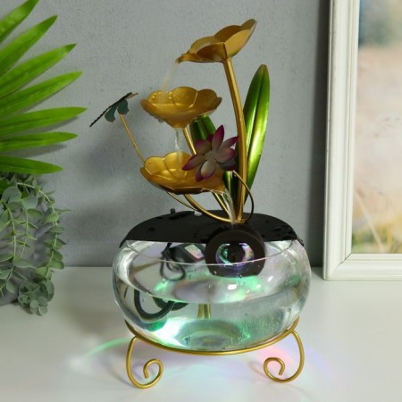 The desktop fountain from the Dragonfly in Flowers network 21x21x34 cm-5