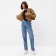 Women's jacket Minaku: Casual Collection Beige color, pr 42