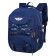 Youth backpack 40 x 28 x 14 cm, ergonomic back, Monkking, W202 Blue