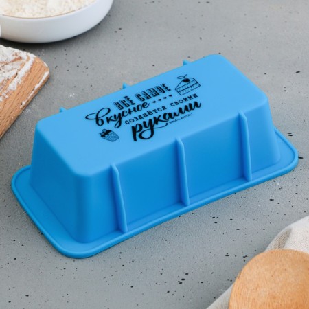 Baking uniform, silicone “DIY”, 16.6 x 8.8 x 4.8 cm