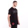 Male suit (T -shirt/shorts), black color/print mix, size m