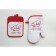 Kitchen CHEF: take, mittens, towel 38x63 cm, red color red