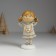Polystone souvenir "Angel with tails, in a gray dress" Mix 6.5x4.5x12 cm