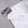 Invitation "graduation!" thermography, crown, bow, 24.7x77 cm