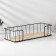 Sunny -7.8 × 34.7 × 13 cm shelf shelf, black color