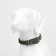 The collar is a tarpaulin two-layer dimensionless, with a tongue and a leather bone, 2.5x60 cm, Osh 30-55 cm 90