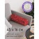 Pillow Bellard "openwork hearts, decorative, size 16x45 cm