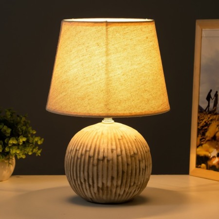 Board Lamp "Cruce" E27 40W gray-beige 22x22x32 cm Risalux-1