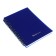 Notebook A6 (102 x 146 mm), 80 sheets in a cage on the Erichkrause Total Blue spiral, plastic cover, offset unit, white 100%, blue
