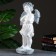 Figure "Angel with a wreath" Antique 48x23x20cm