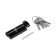 Cylinder mechanism, 70 mm, with a turntable, performance. Key, 5 keys, black color