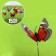 Plug "butterfly Delfius" 25cm, set 15pcs, mix