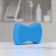 Bath sponge for the body "Sunset", 13 × 9 × 4 cm, blue color