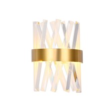 Светильник светодиодный настенный с хрусталём Ambrella light, Traditional, TR5324, LED, 24 Вт, 1800Lum, 3000-6400К, цвет золото