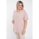 Female jumper luxury plus, size 56, pink color