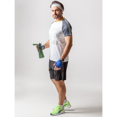 Sports T -shirt Male ISee, size 46, white color-13
