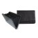 Business folder, artificial leather, 360 x 260 x 30 mm, 3 hotels with a zipper pocket, 6d81 "lux", black