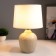 Avril table lamp E27 40W Beige 20x20x30 cm Risalux