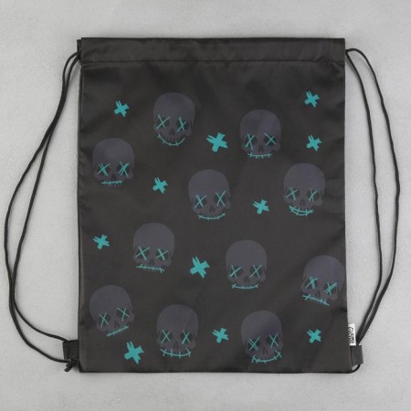 Bologna shoe bag “Skulls” 30 x 40 cm-6