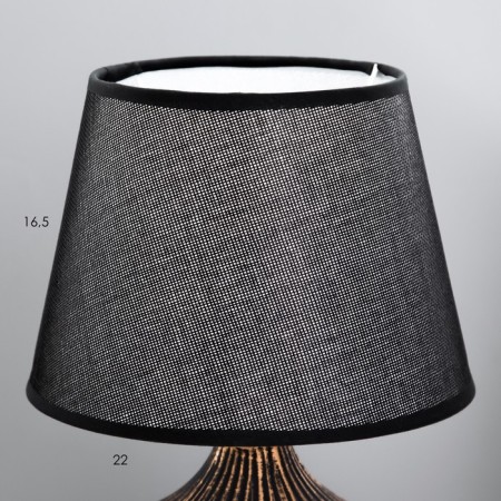 Jolen table lamp E14 40W Black-gold 22.5x22.5x35 cm-3
