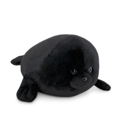 Soft toy "sea cat", black color, 50 cm