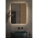 Mirror with Defesto LED backing 25 W, 60x80 cm, without a switch, neutral white light