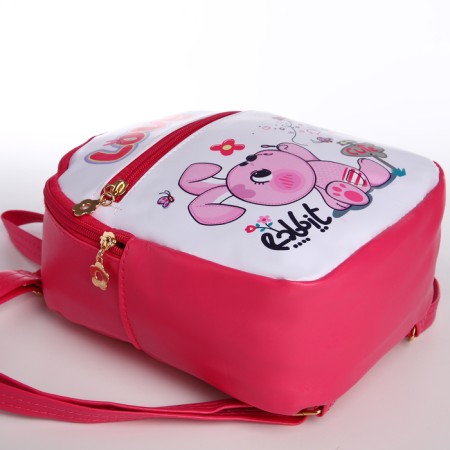 Baby backpack on lightning, pink color-7