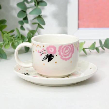 Coffee couple "Rose", 140 ml