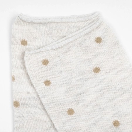 Cashmere children's socks, dairy color, size 14-16-2