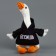 Soft toy "Goose: Enough", 35 cm