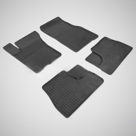 Rubber rugs ’grid’ for Mercedes-Benz M-Class W163, 1998-2005