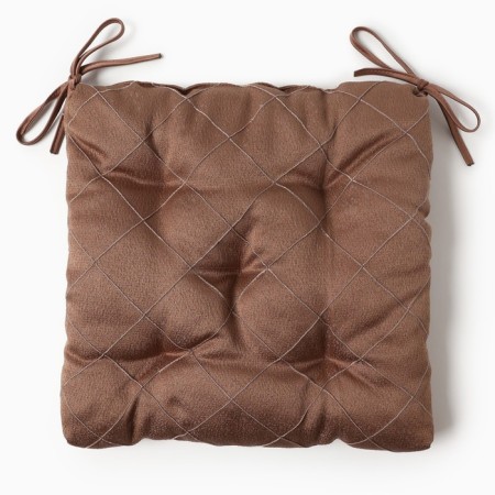 Siddle Romb 40x40x4cm Colorine Chocolate Chocolate Jacquard PA100%-2