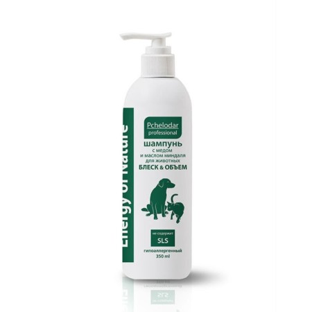 Pchelodar Professional shampoo is universal, with almonds and almond oil, 350 ml