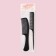 Combination of combs, 2 items, black color