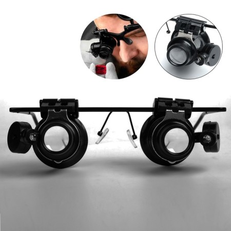 Varcing glasses with backlight for watching, 20x