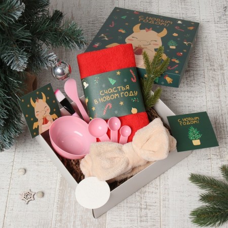 Set of gift "Dragosha" towel and ACS