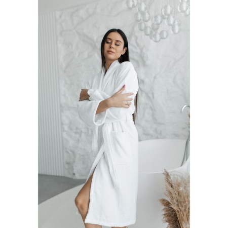 Frequency robe, size 48, white color-10