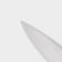 A set of kitchen knives on the ardone stand, 7 objects: 5 knives, musat and scissors, chrome color